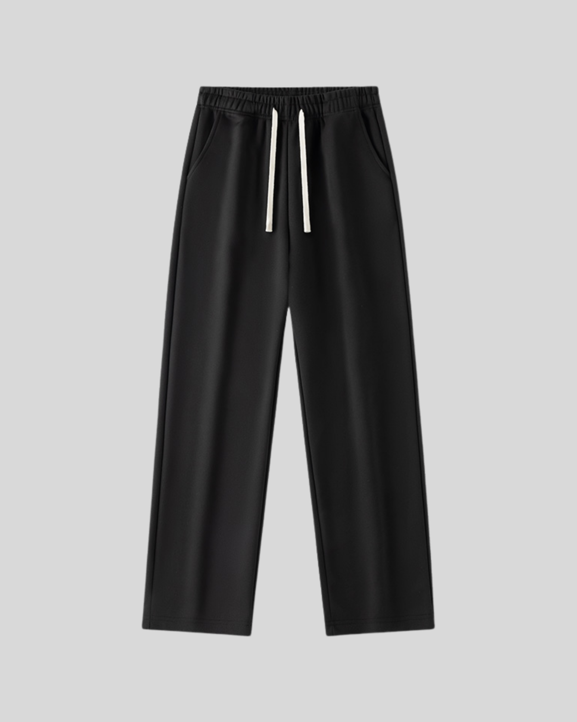 Uncuffed Jogger - Black